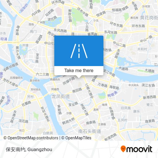 保安南约 map