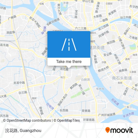 浣花路 map