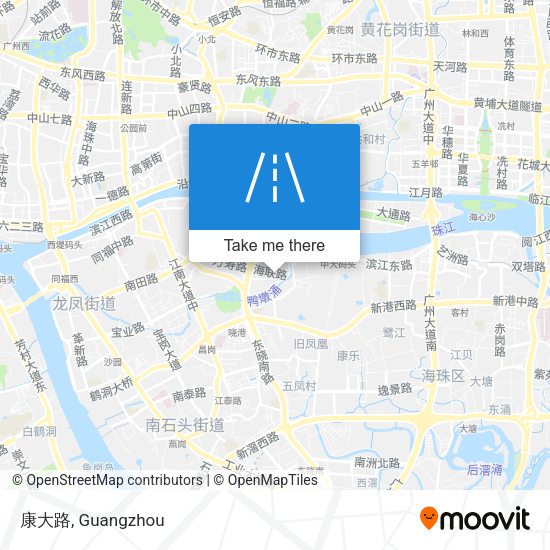 康大路 map