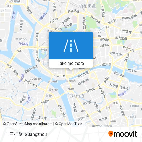十三行路 map