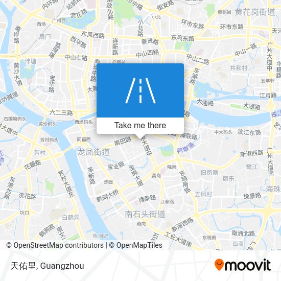 天佑里 map