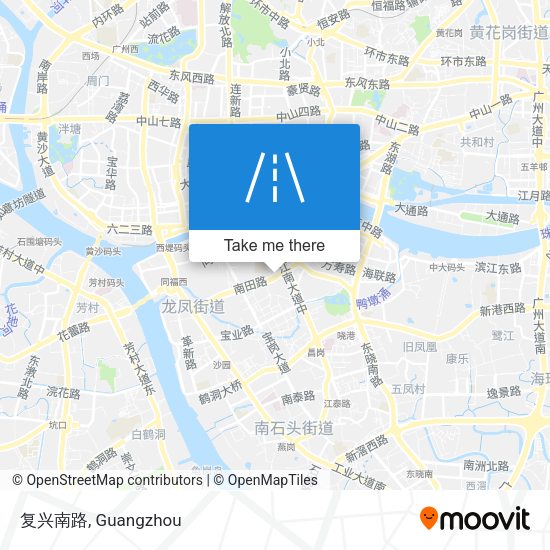 复兴南路 map