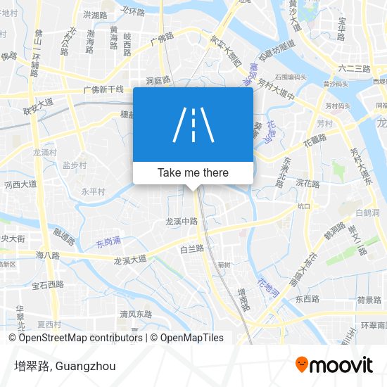 增翠路 map