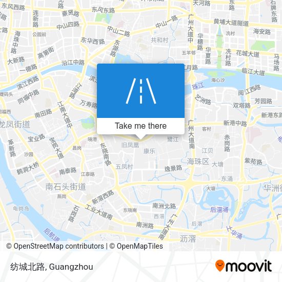 纺城北路 map