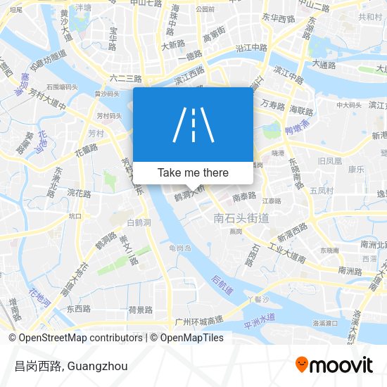 昌岗西路 map