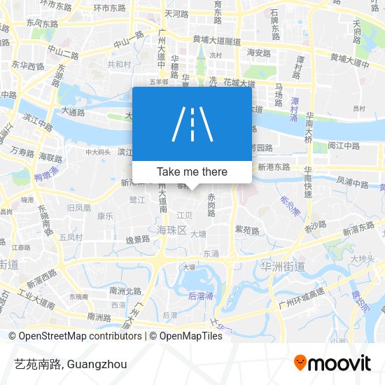艺苑南路 map