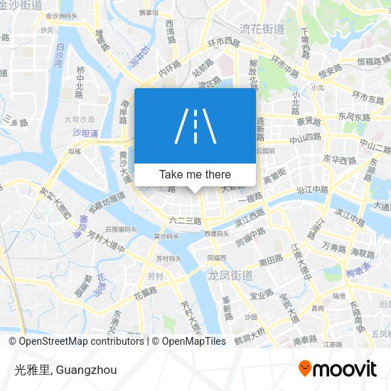 光雅里 map