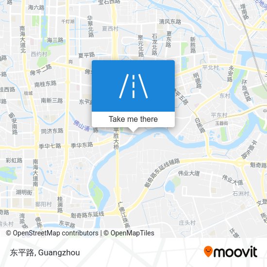 东平路 map