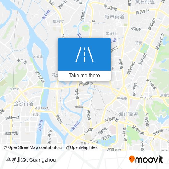 粤溪北路 map
