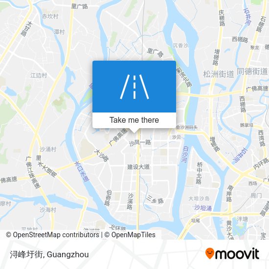 浔峰圩街 map