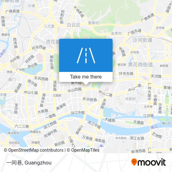 一间巷 map
