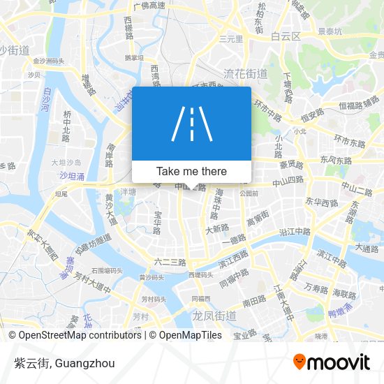 紫云街 map