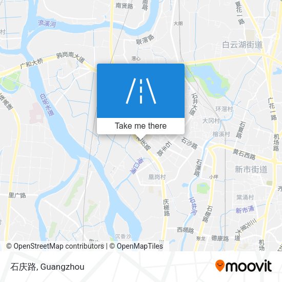 石庆路 map