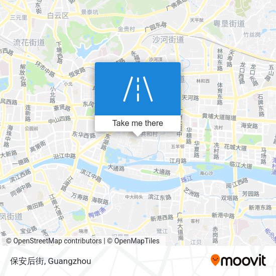 保安后街 map