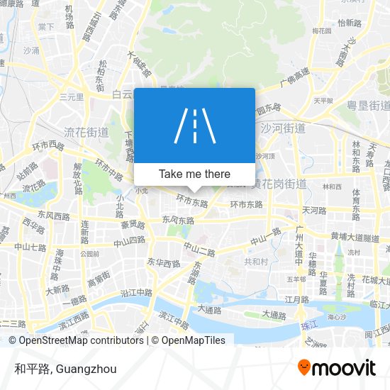和平路 map