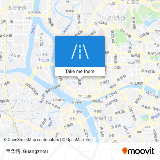 宝华路 map