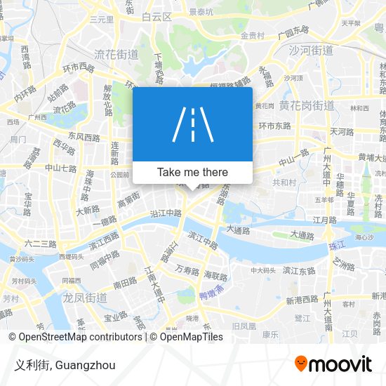 义利街 map