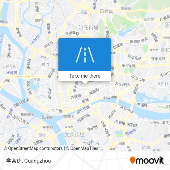 学宫街 map