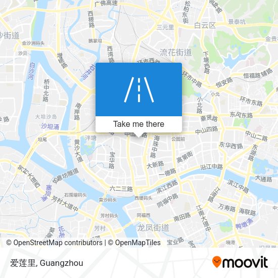 爱莲里 map