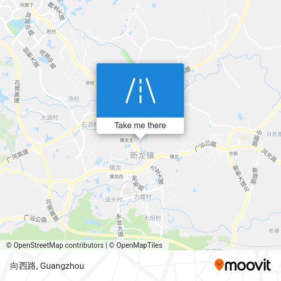 向西路 map