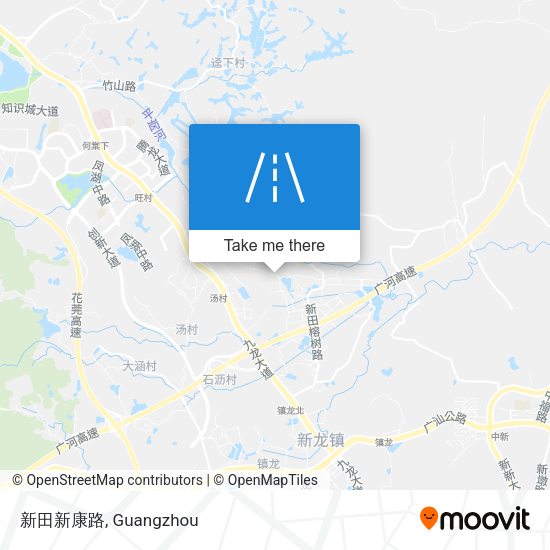 新田新康路 map