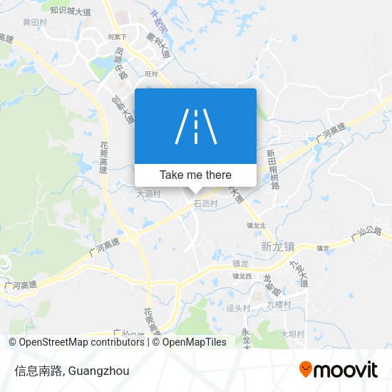 信息南路 map