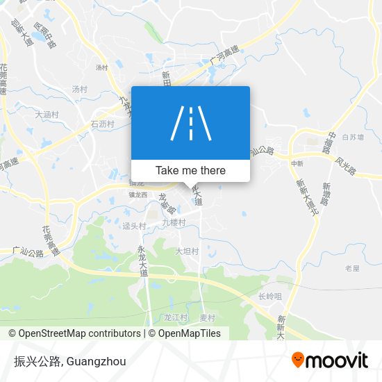 振兴公路 map