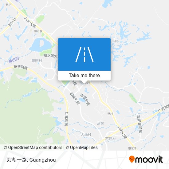 凤湖一路 map