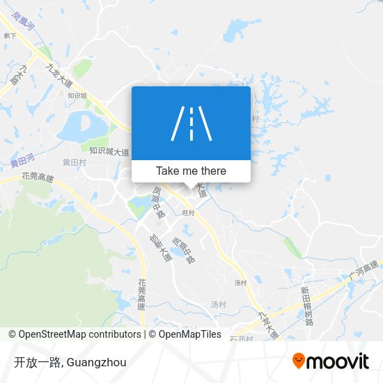 开放一路 map