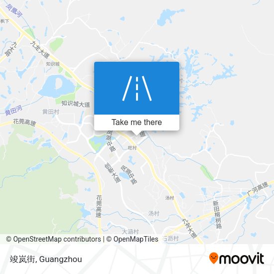 竣岚街 map