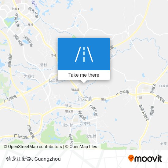 镇龙江新路 map