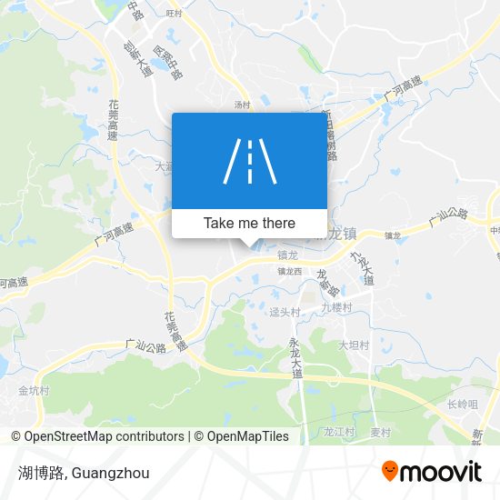 湖博路 map
