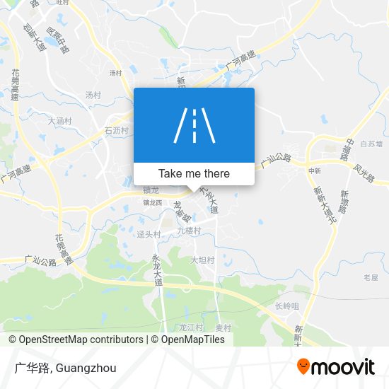 广华路 map