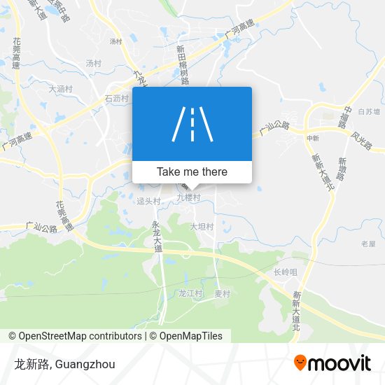 龙新路 map