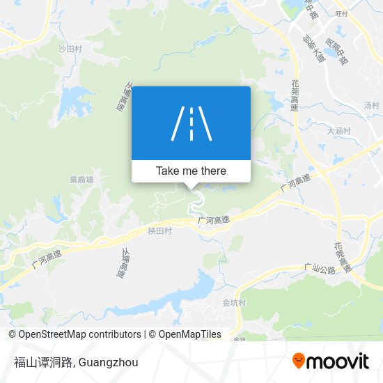福山谭洞路 map