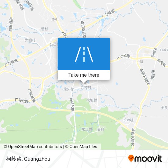 柯岭路 map