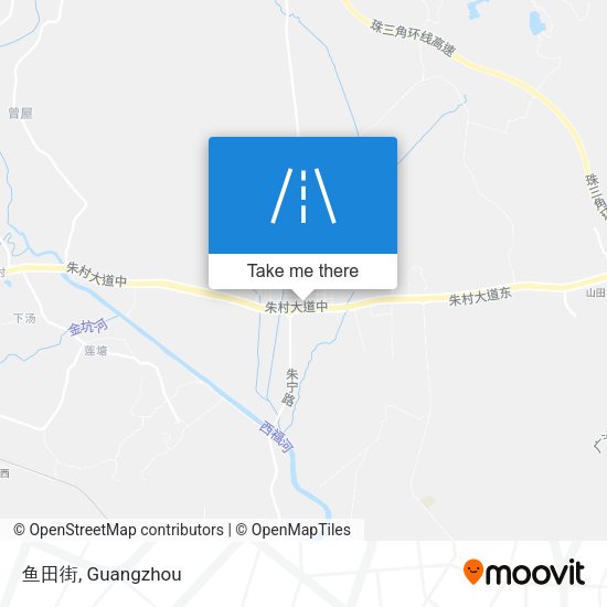鱼田街 map
