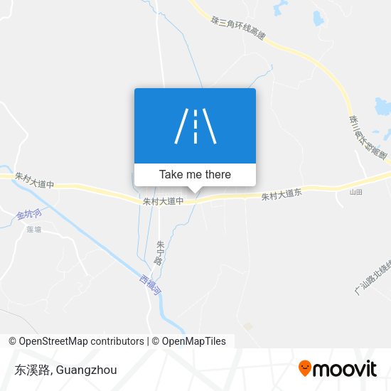 东溪路 map