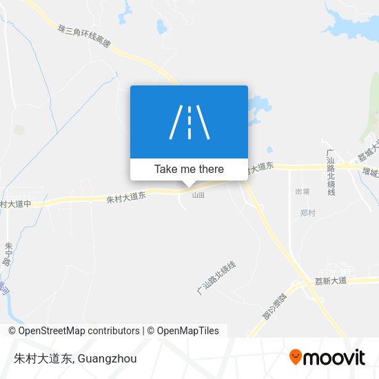 朱村大道东 map