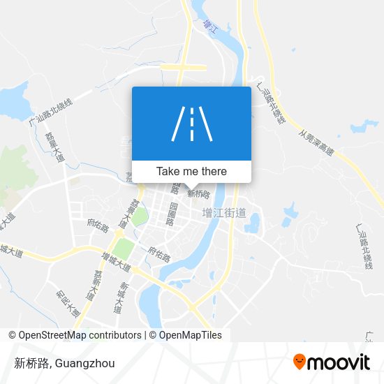 新桥路 map