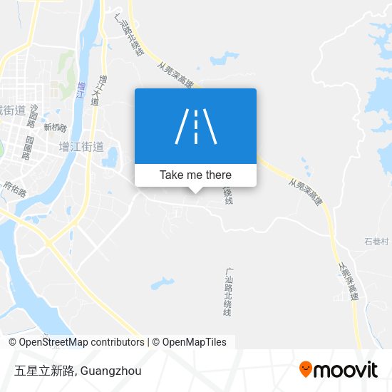 五星立新路 map