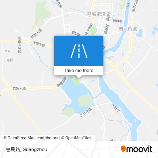 惠民路 map
