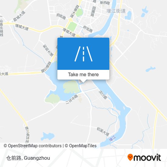 仓前路 map
