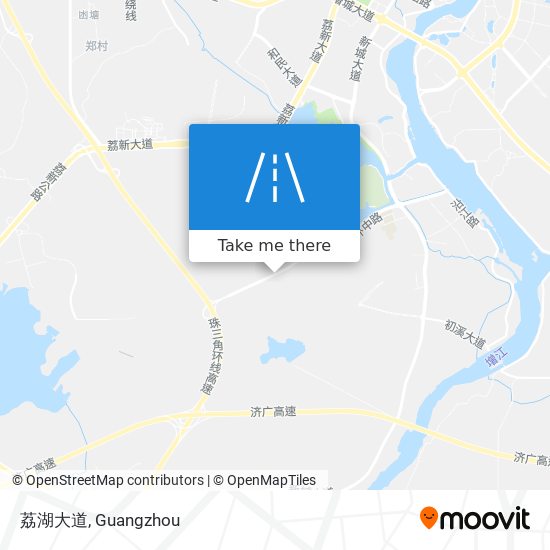 荔湖大道 map