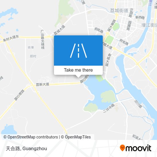 天合路 map