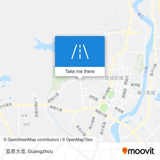 荔星大道 map