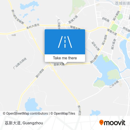 荔新大道 map