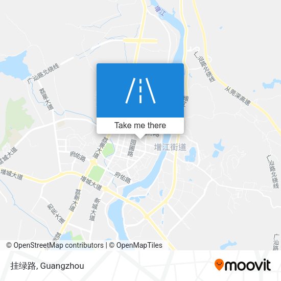 挂绿路 map