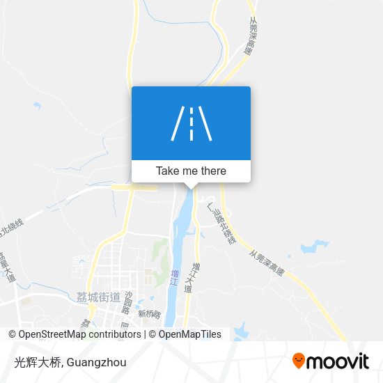 光辉大桥 map