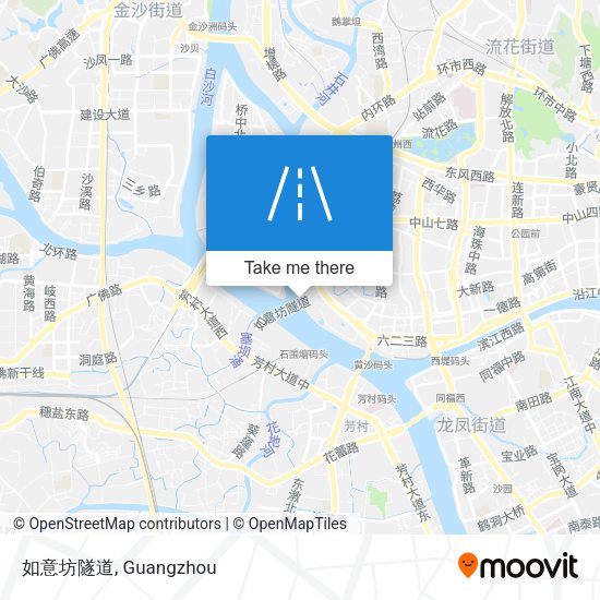 如意坊隧道 map
